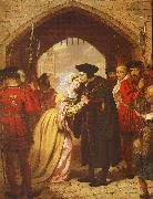 Edward Matthew Ward Sir Thomas More's Farewell to his Daughter china oil painting artist